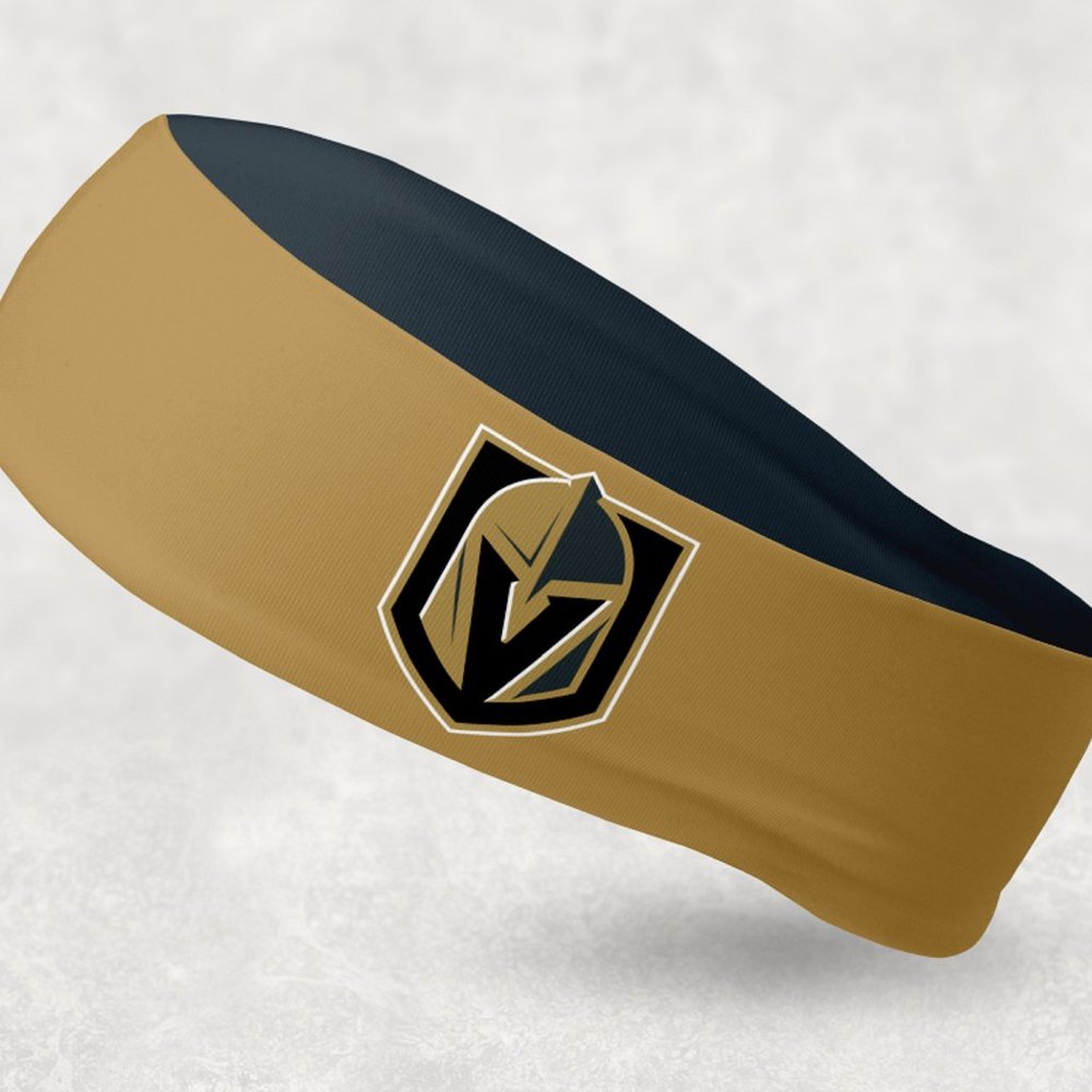 2 Pack - NEW - Reversible Vegas Golden Knights Headband